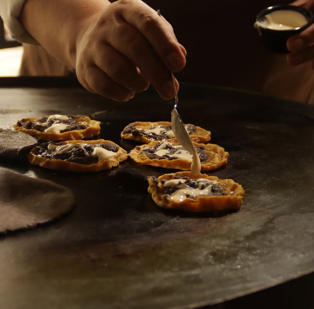 Taza de café con latte art